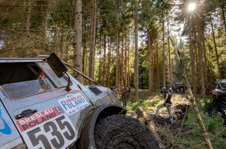 Eine Staubige Legende Rallye Breslau Poland 2018 MATSCH PISTE