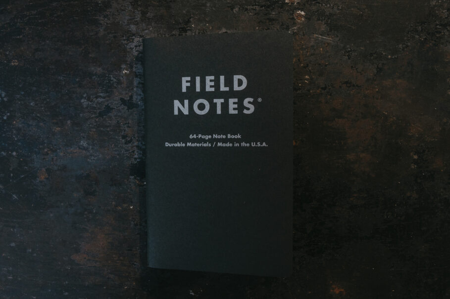 Field Notes Pitch Black 2er-Pack, liniert