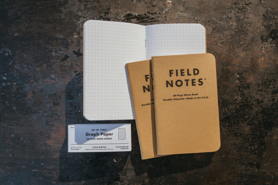 Field Notes Notizhefte 3er-Pack kariert