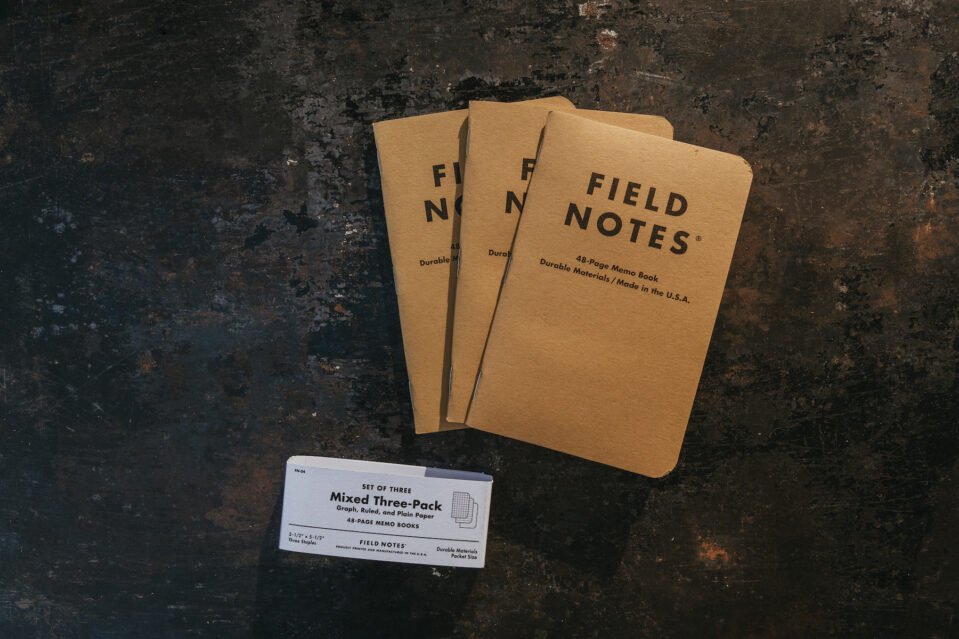 Field Notes Notizhefte 3er-Pack mixed