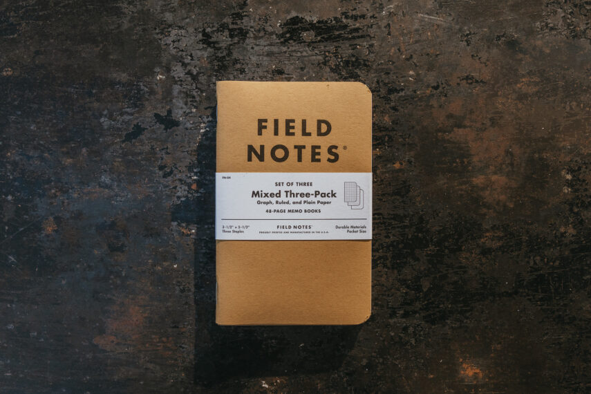 Field Notes Notizhefte 3er-Pack mixed