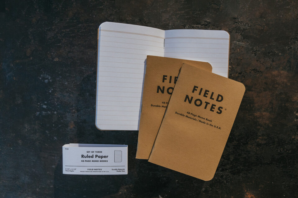 Field Notes Notizhefte 3er-Pack liniert