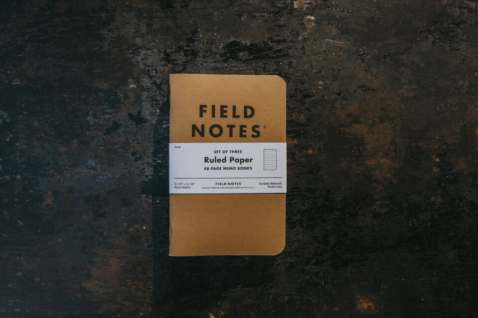 Field Notes Notizhefte 3er-Pack liniert