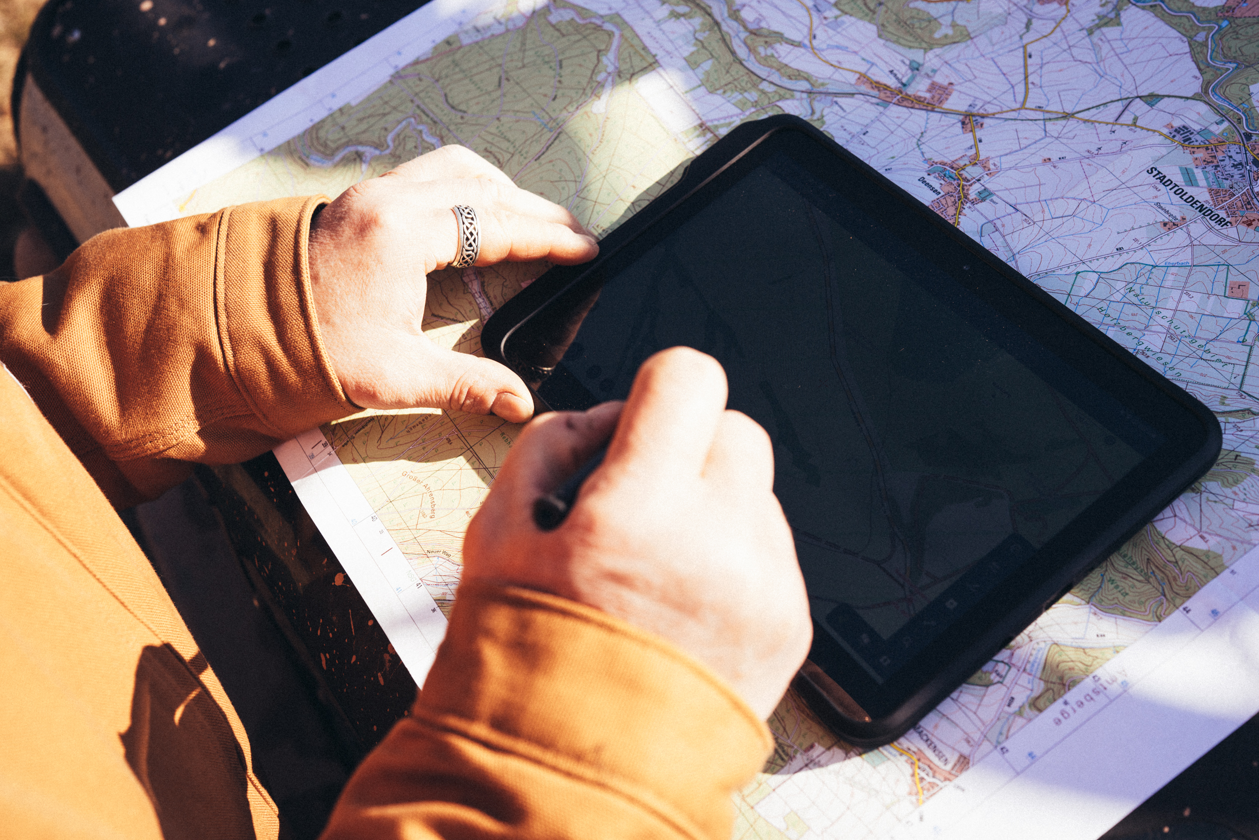 Offroad-Navigation mit Android Tablets und Locus Maps