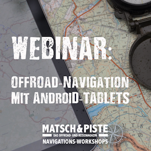 Webinar: Offroad-Navigation mit Tablets