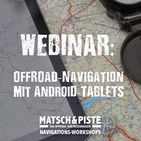 Webinar: Offroad-Navigation mit Android Tablets