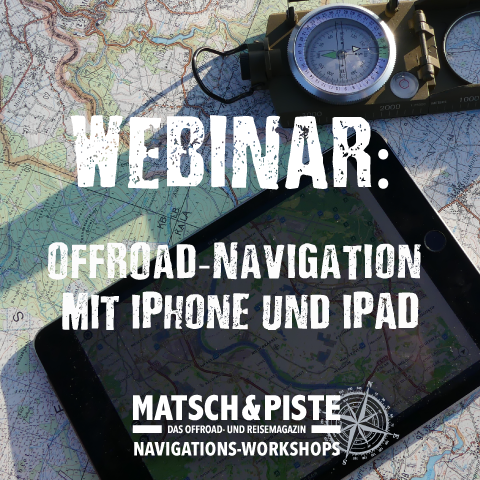 Webinar: Offroad-Navigation mit iPhone und iPad
