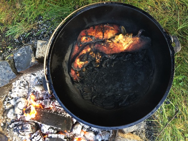 Dutch Oven verbrannt