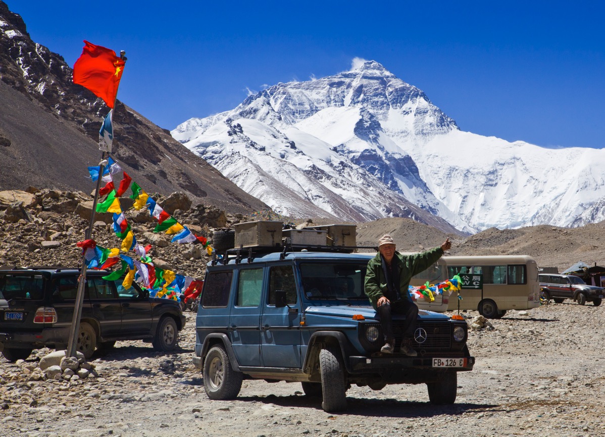 Mt Everest tibetanischeSeite FotoHoltorf