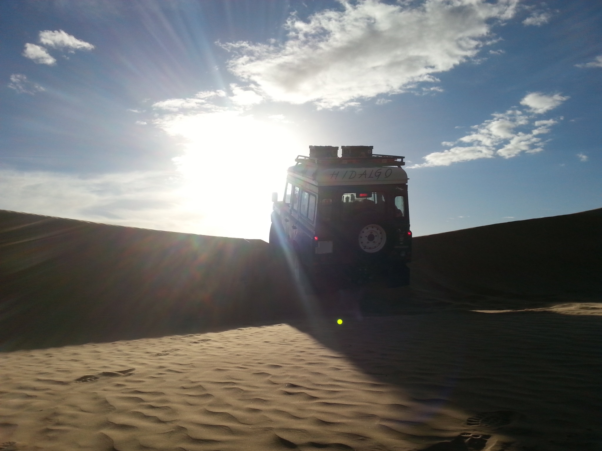 Fahren in der Wüste, Tunesien