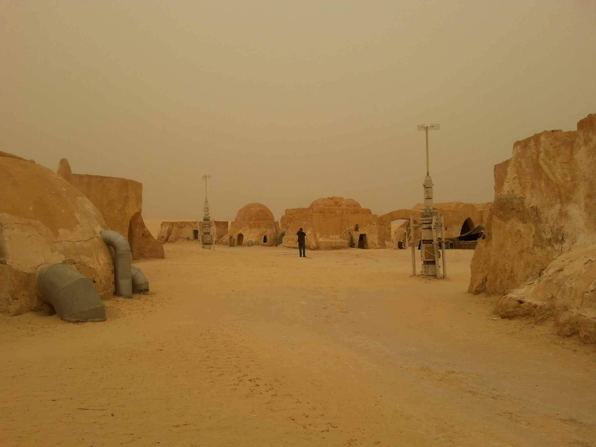 Einer der Star Wars Drehorte bei Nefta, Tunesien