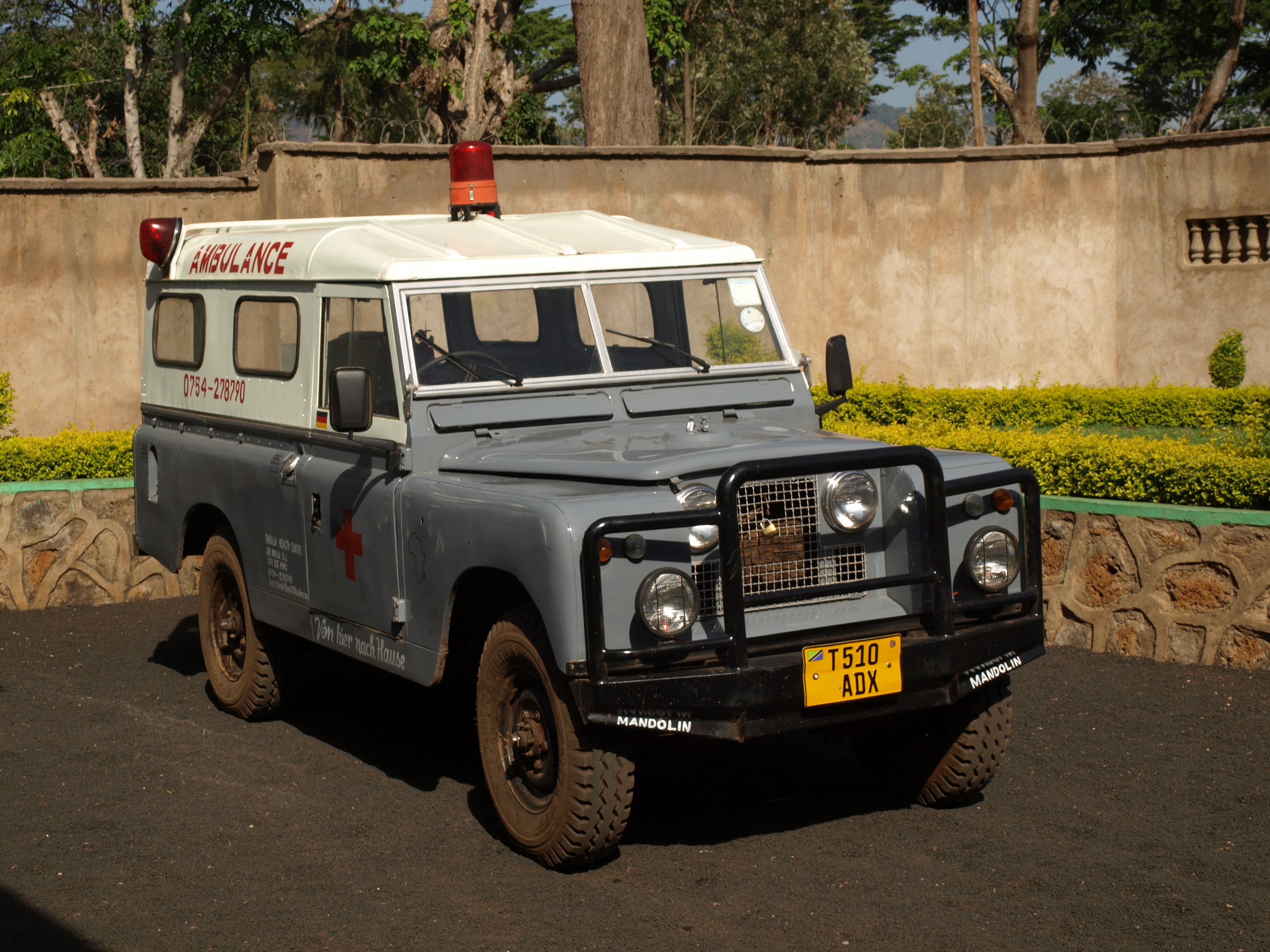 Land Rover Serie 2 Ambulance - Himo, Tansania