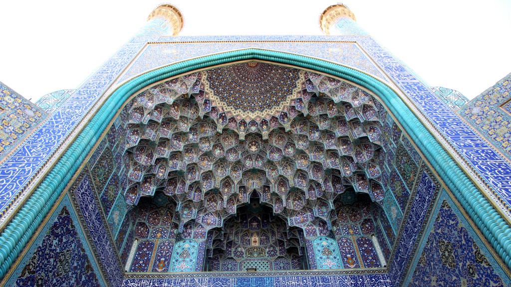 Die Freitagsmoschee in Esfahan gilt als größte Moschee im Iran
