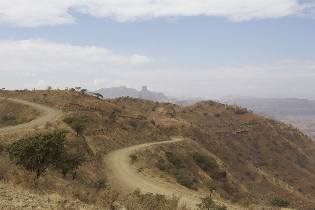 Straße von Adigrat nach Lalibela, Äthiopien