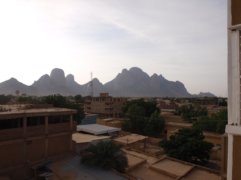 Über den Dächern von Kassala, Sudan