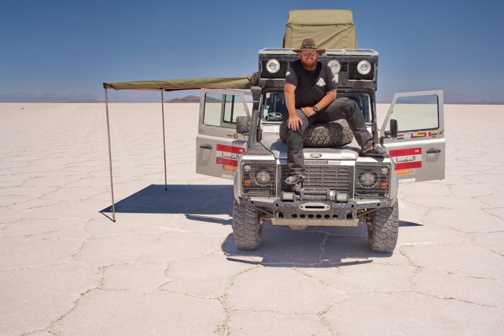 Salar de Uyuni, Bolivien, größter Salzsee der Welt, Interview Christian Weinberger