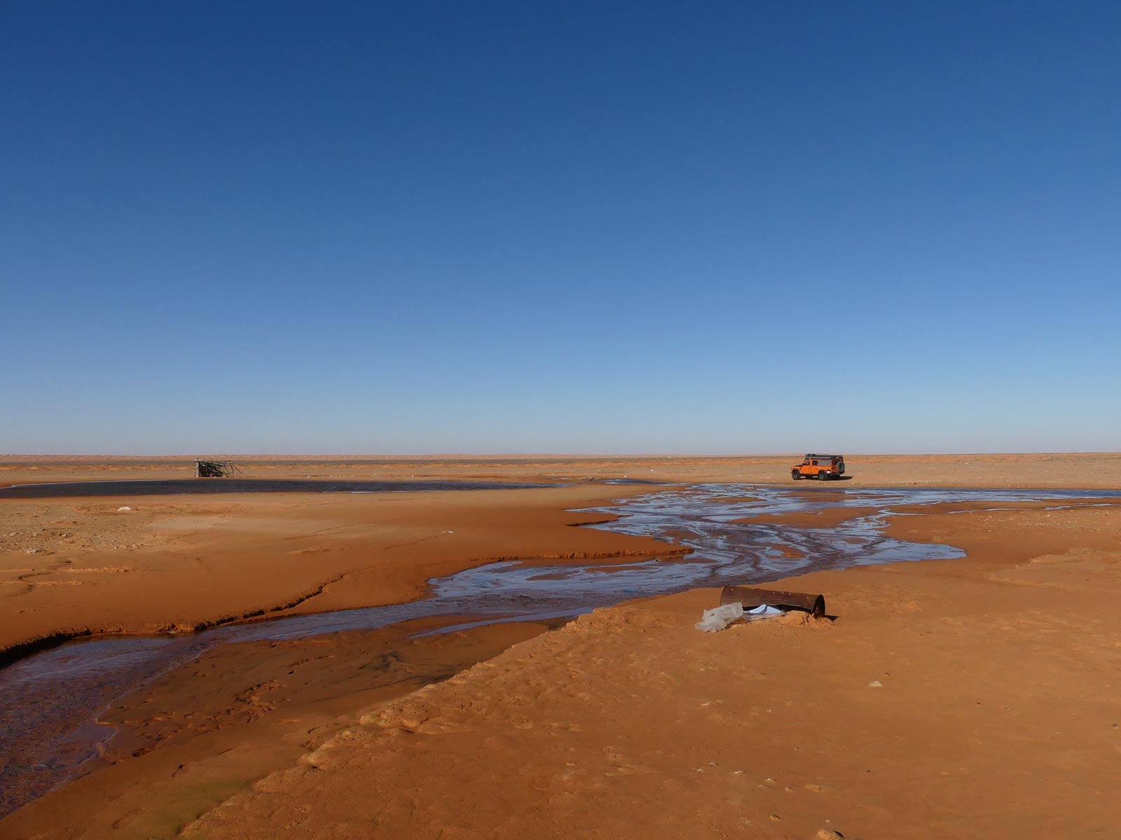 Nicht der richtige See, Tunesien Sahara Extrem