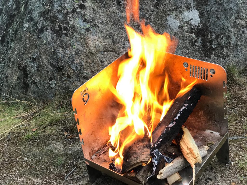 Lagerfeuer in Schweden