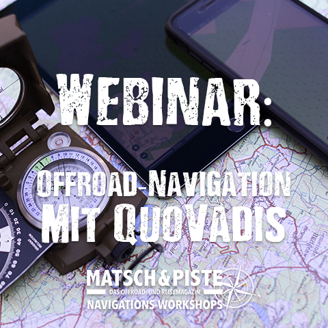 Webinar: Offroad-Navigation mit QuoVadis mobile unter iOS und Android