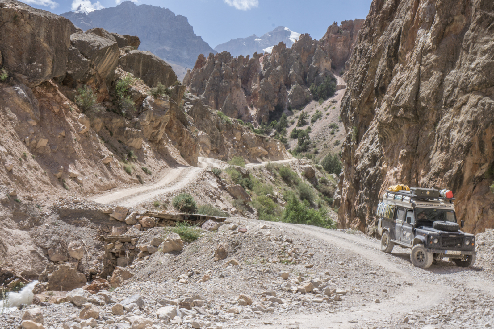 Bodensee-Overlander - Die Seitentäler in Tadschikistan sind ein Traum. Der Weg zum Alaudin See im Fan Gebirge ist einer unserer Favoriten.