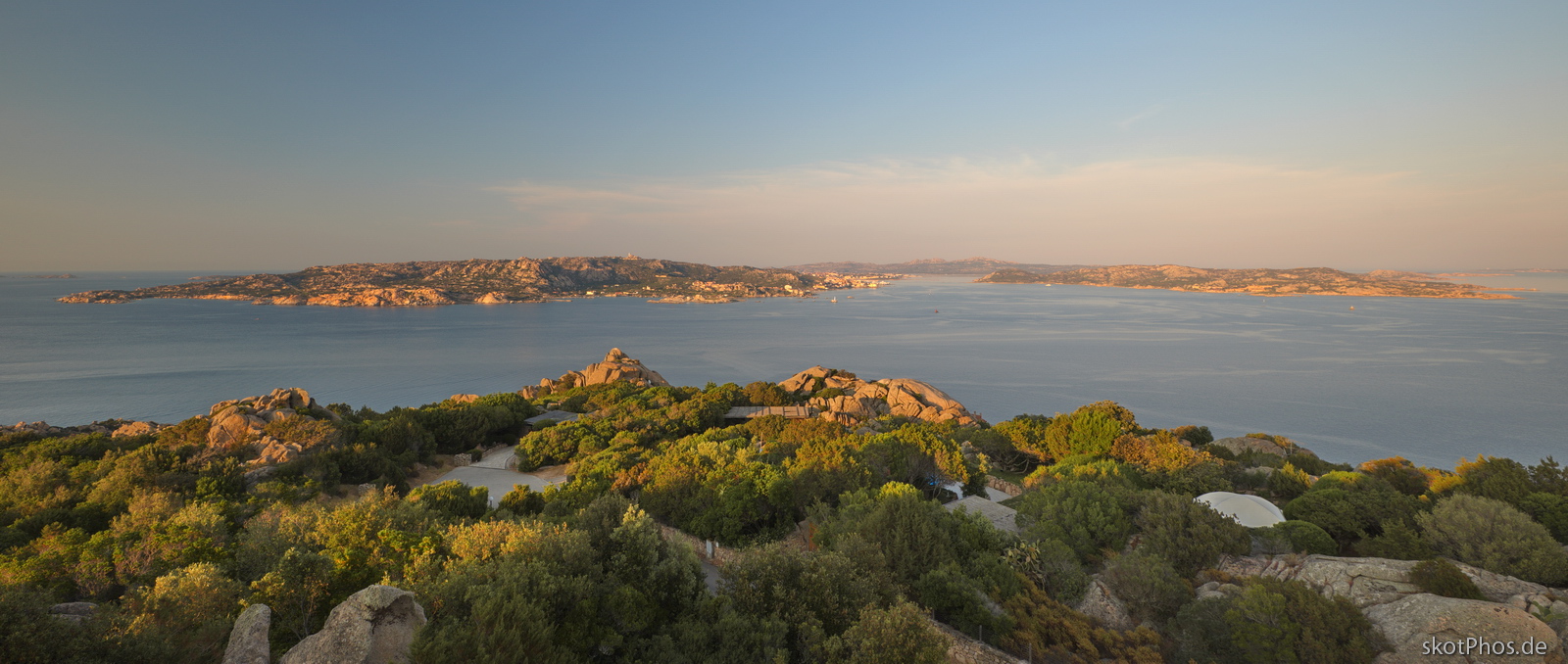 Sardinien - Blick vom Punta Sardegna.