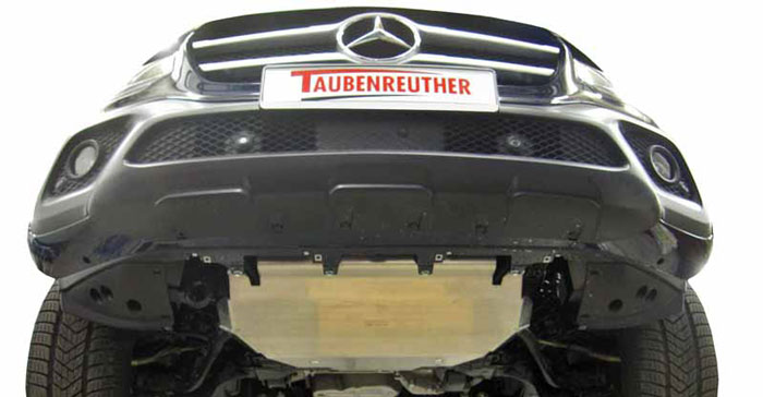 Taubenreuther - Aluminium-Unterfahrschutz für die Mercedes X-Klasse.