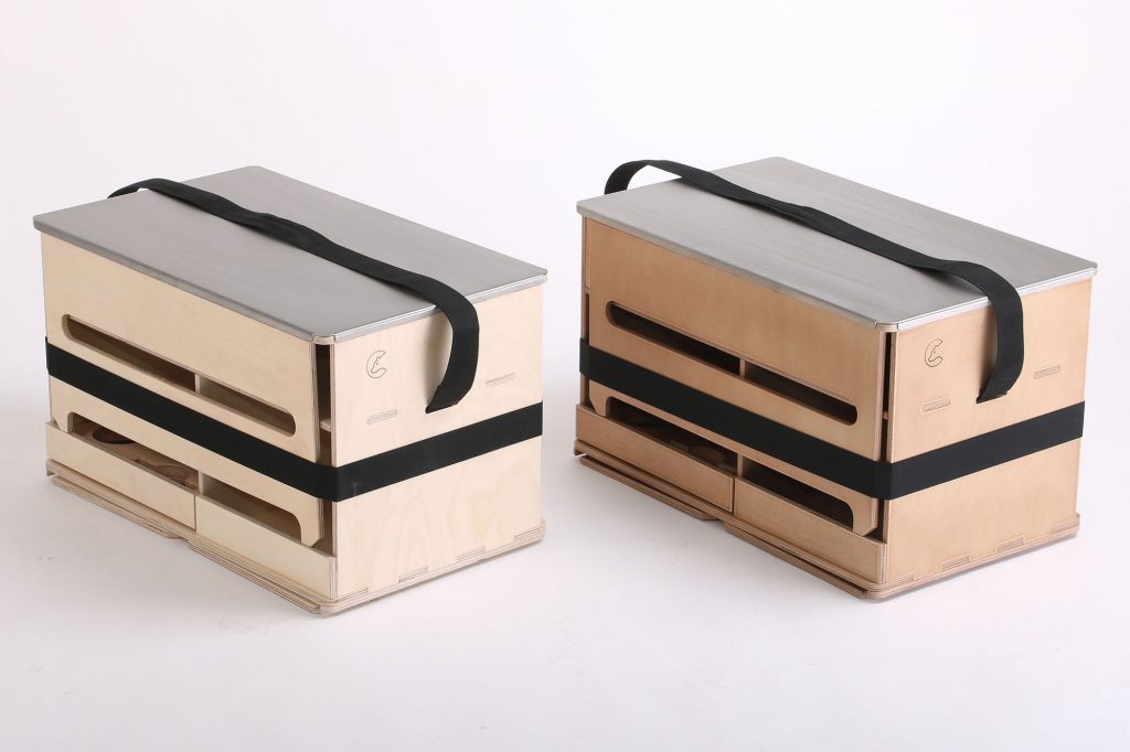 Nakatanenga-Küchenbox mit optionaler Transportkiste