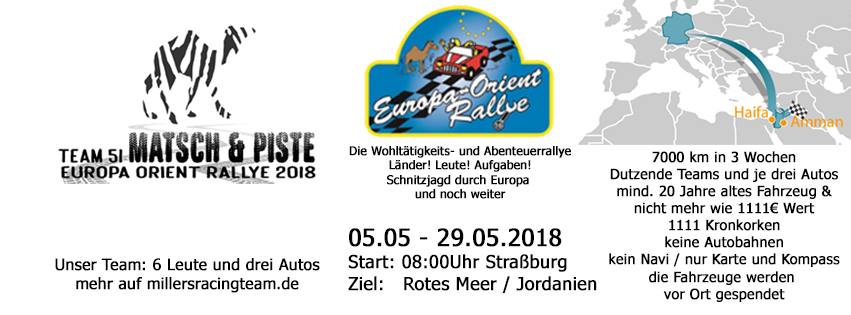 Europa-Orient-Rallye mit Team 51 Matsch&Piste
