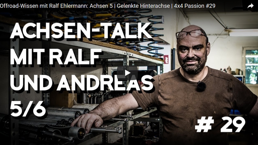 Offroad-Wissen mit Ralf Ehlermann: Achsen 5 | Gelenkte Hinterachse - 4x4 Passion #29