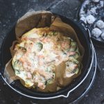 Rezept Zucchini-Lachs-Lasagne im Dutch Oven