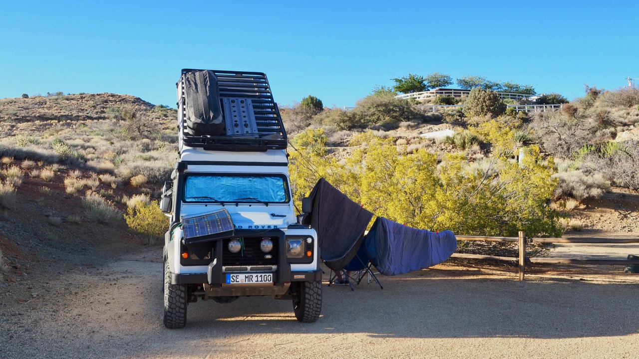 Reisen in Nordamerika - Camping in der Wüste Arizonas