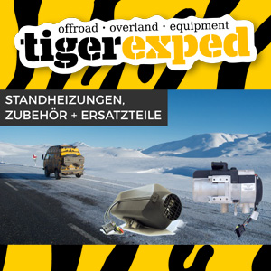 Banner Tigerexped Standheizung