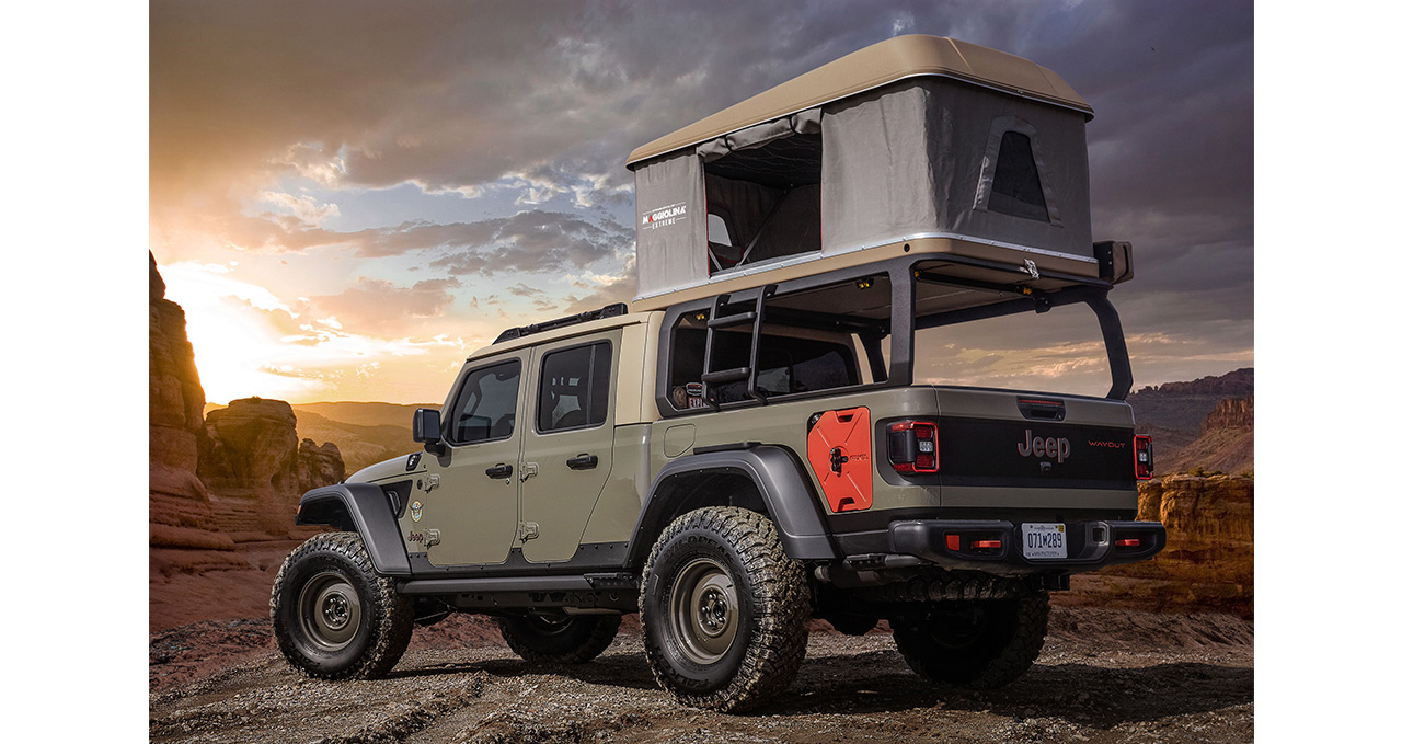 Jeep Moab Easter Safari Konzept: Gladiator Wayout.