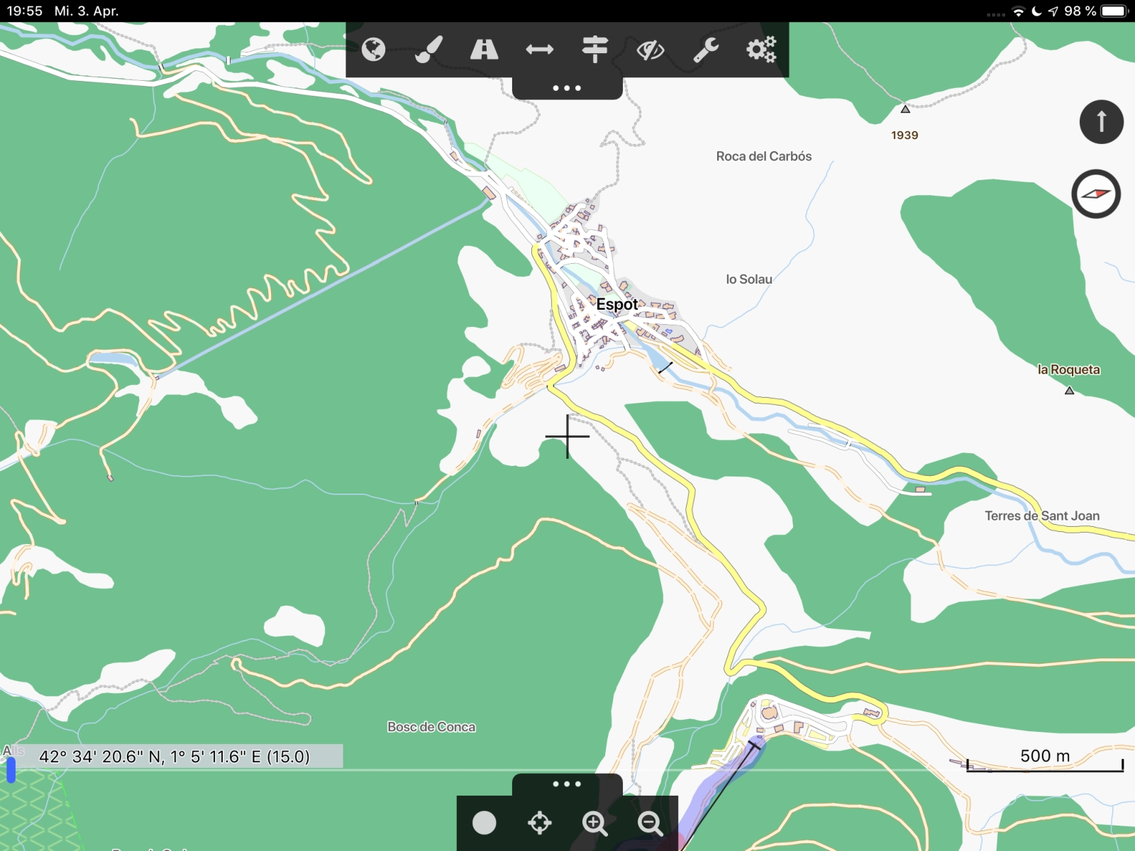 Offroad-Navi-App Cartograph -