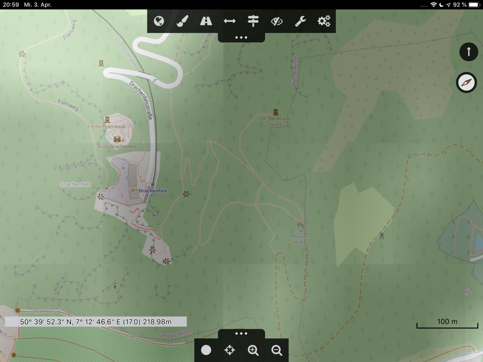 Offroad-Navi-App Cartograph -