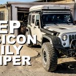 Jeep JK Unlimited Rubicon als Familiencamper mit Autohome Dachzelt - 4x4 Passion # 143