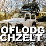 Dachzelt Roof Lodge von Nakatanenga auf Land Rover Defender 90 - 4x4 Passion #138