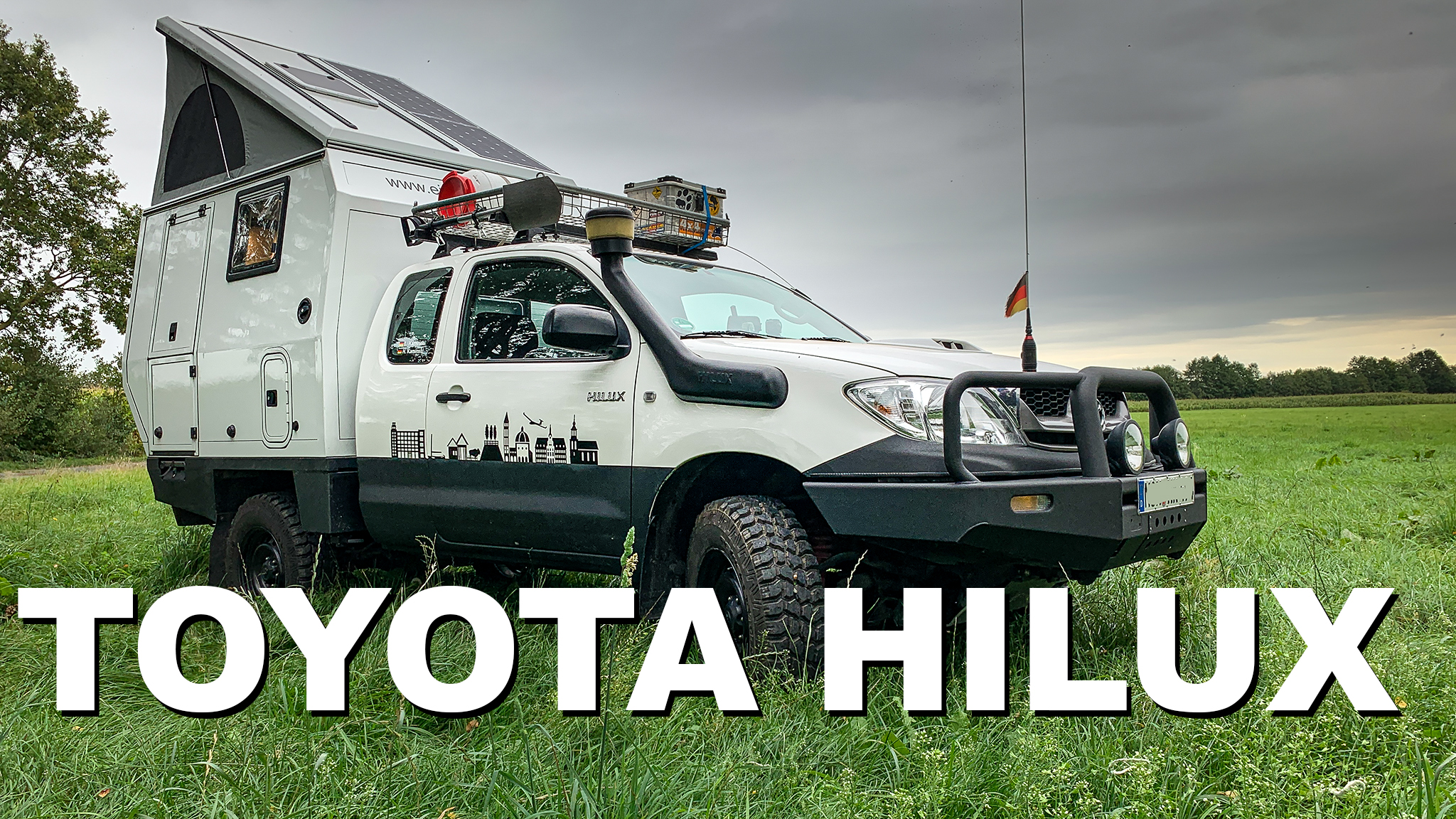 Toyota Hilux mit Selbstbau-Kabine Roomtour - 4x4PASSION #190