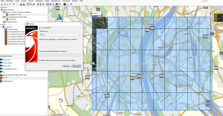 Garmin BirdsEye Satellitenkarten für das Overlander jetzt kostenlos