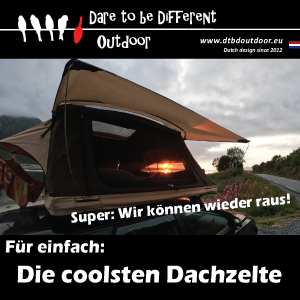 Dare to be Different Dachzelte