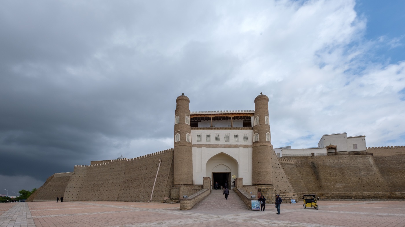 Usbekistan, Zentrum der Seidenstraße - Ark Zitadelle in Buchara.