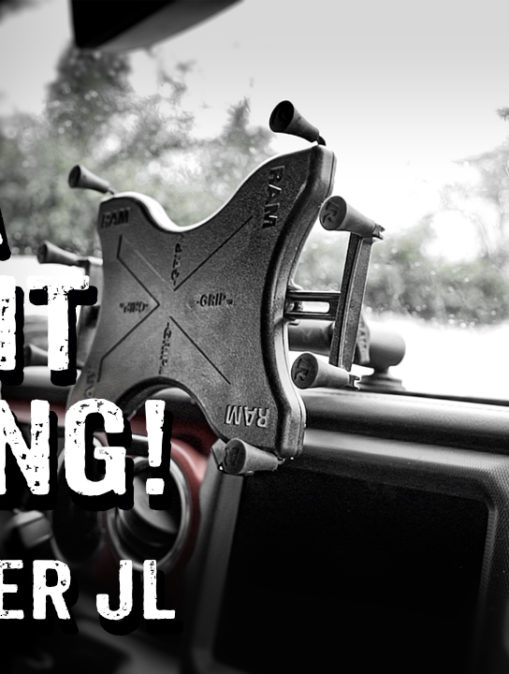 RAM Mounts Schiene für den Jeep Wrangler JL - 4x4PASSION #338