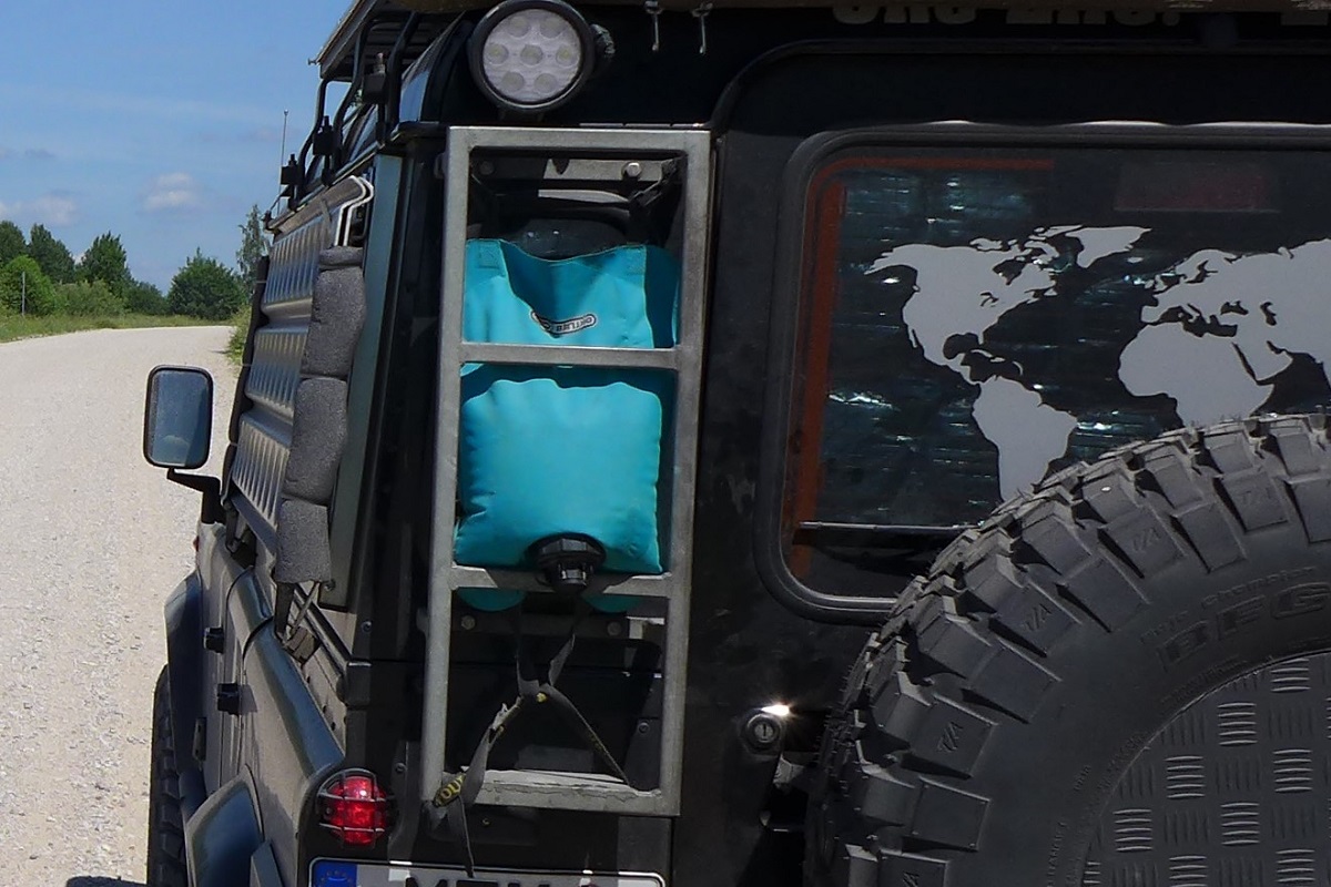 Wassersack Camping Offroad Militär Autowaschen