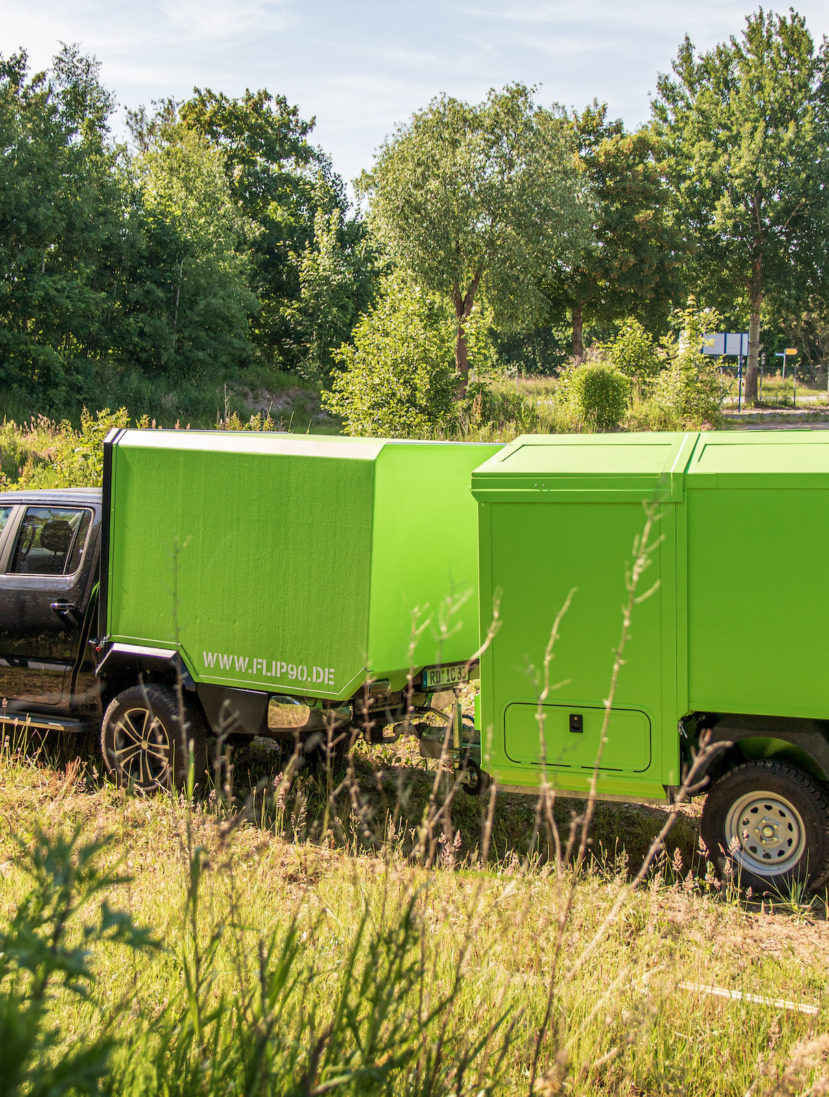 Flip90 Offroad-Wohnanhänger von ICC Offroad