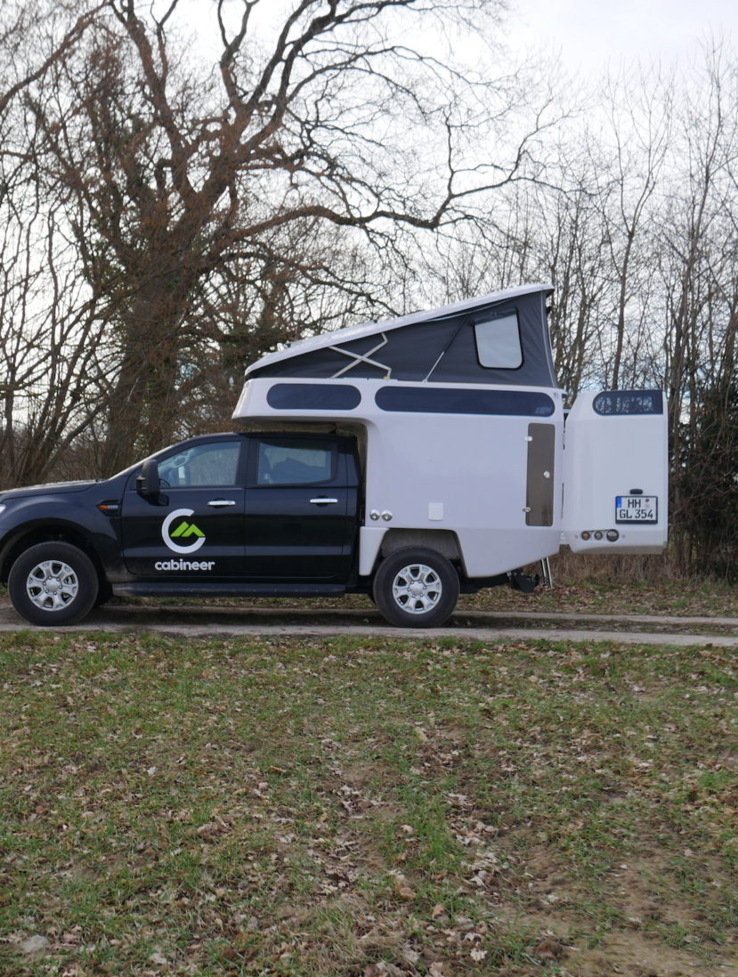 Cabineer nachhaltige Pick-up-Kabine aus Deutschland