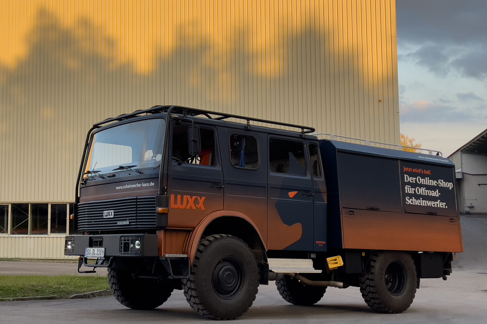 Scheinwerfer LUXX Offroad-LED-Scheinwerfer für Expeditionsmobile und Expeditions-LKW