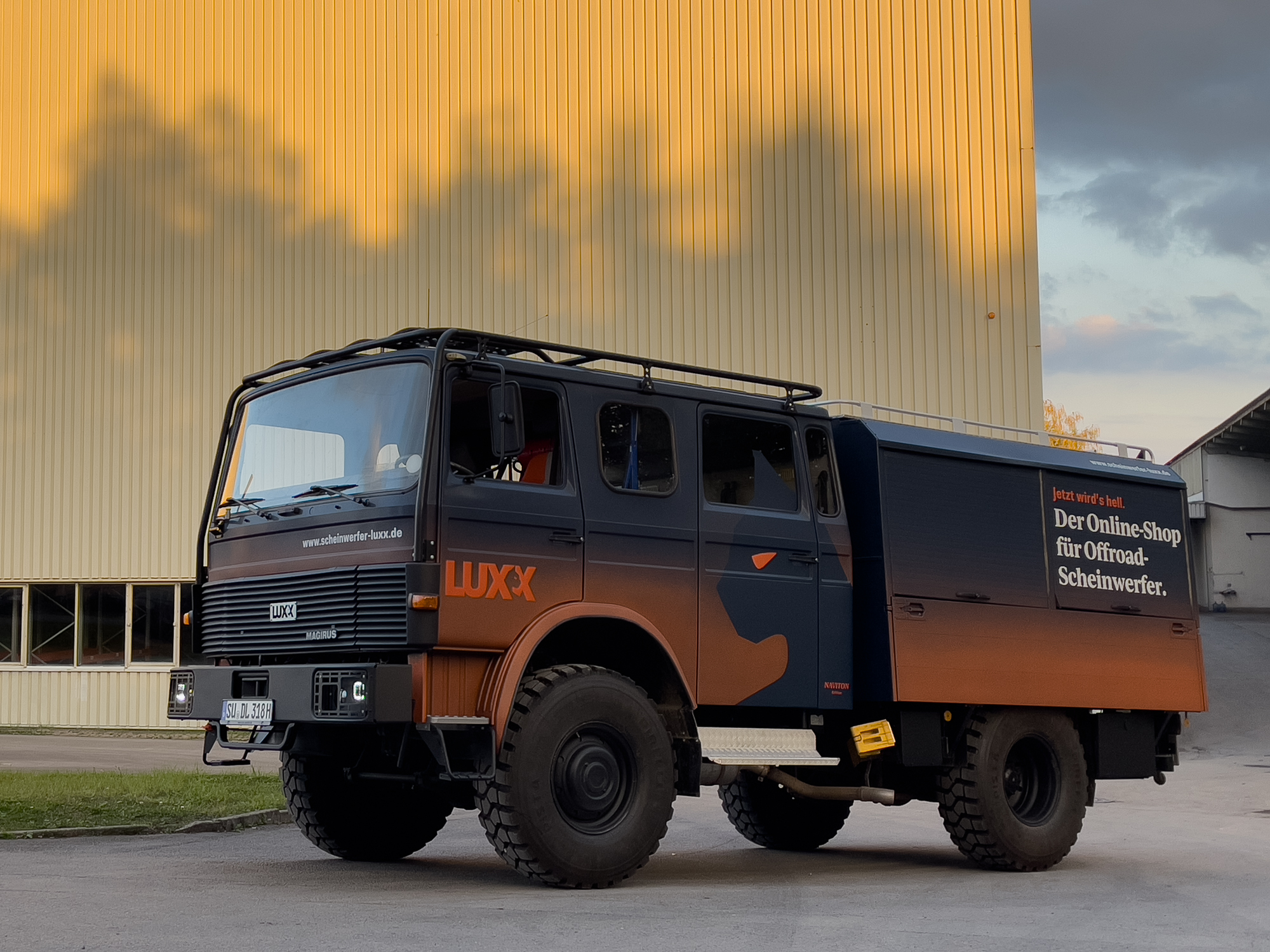 Scheinwerfer LUXX Offroad-LED-Scheinwerfer für Expeditionsmobile und Expeditions-LKW