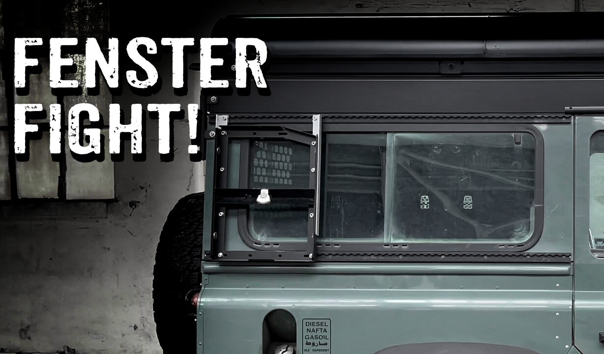 Seitenfenster ausbauen beim Land Rover Defender - 4x4PASSION #353