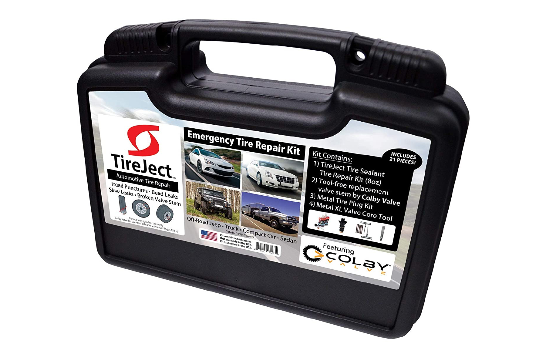TireJet Automotive Reifenreparaturkit Emergency Box