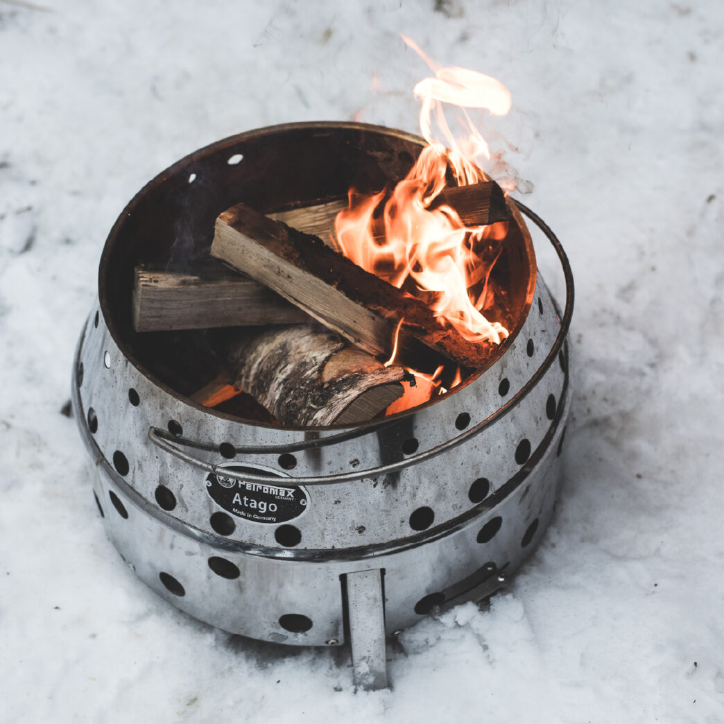 Petromax Atago als Grill, Feuerschale und zum Kochen mit dem Dutch Oven